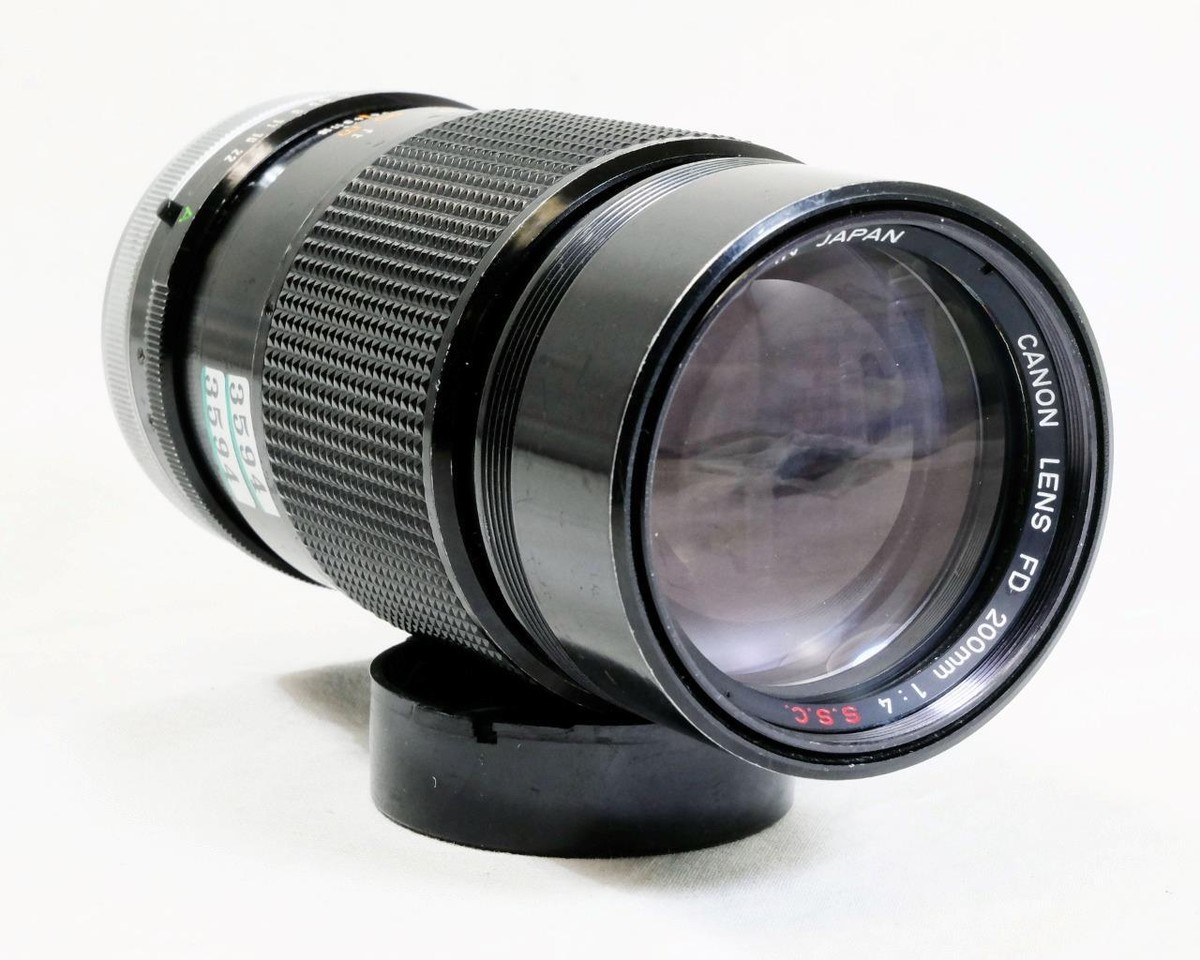 キャノンFD 200mm1:4.0