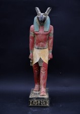 Ancient Egyptian Antiquities Rare Statue Of The God Seth Pharaonic Antique - BC