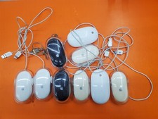                  Lot of 9  Apple USB Mice Mixed Colors  Models