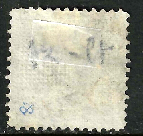Sc 115 Nice Grill Face Free Cancel 6 Cent Washington 1869 Pictorial $225 US24E83 - Picture 2 of 2