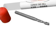 3/32" . 0938" 2 Flute End Mill CARBIDE 120-2093 USA Free Ship