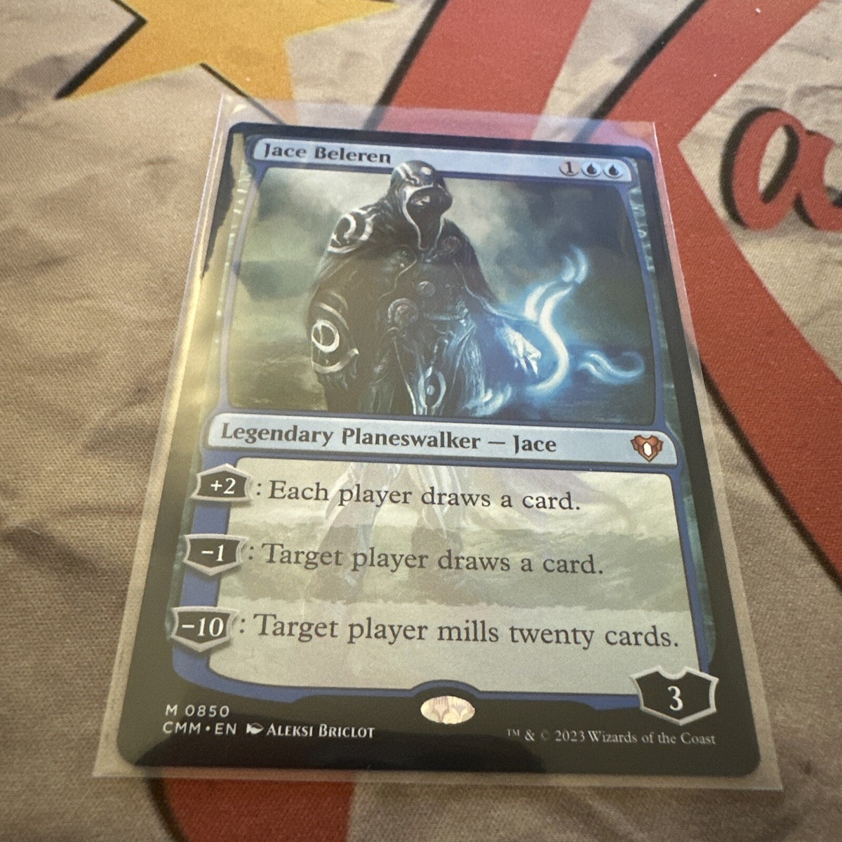 MTG Jace Beleren Commander Masters 0850 Regular Mythic | eBay