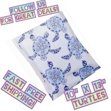 uPaknShip 10x13 Turtles Designer Poly Mailers - Shipping Envelopes
