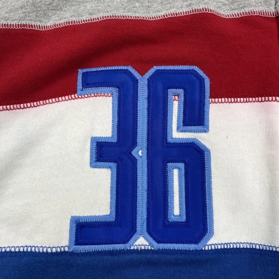 Vintage FUBU Harlem Globetrotters Sweater Mens Large Gray Basketball Sweatshirt - Image 3 of 4