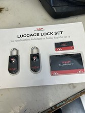 Keyless TSA Approved Luggage Locks with Card Keys  No Combo to Forget 2 Pack 