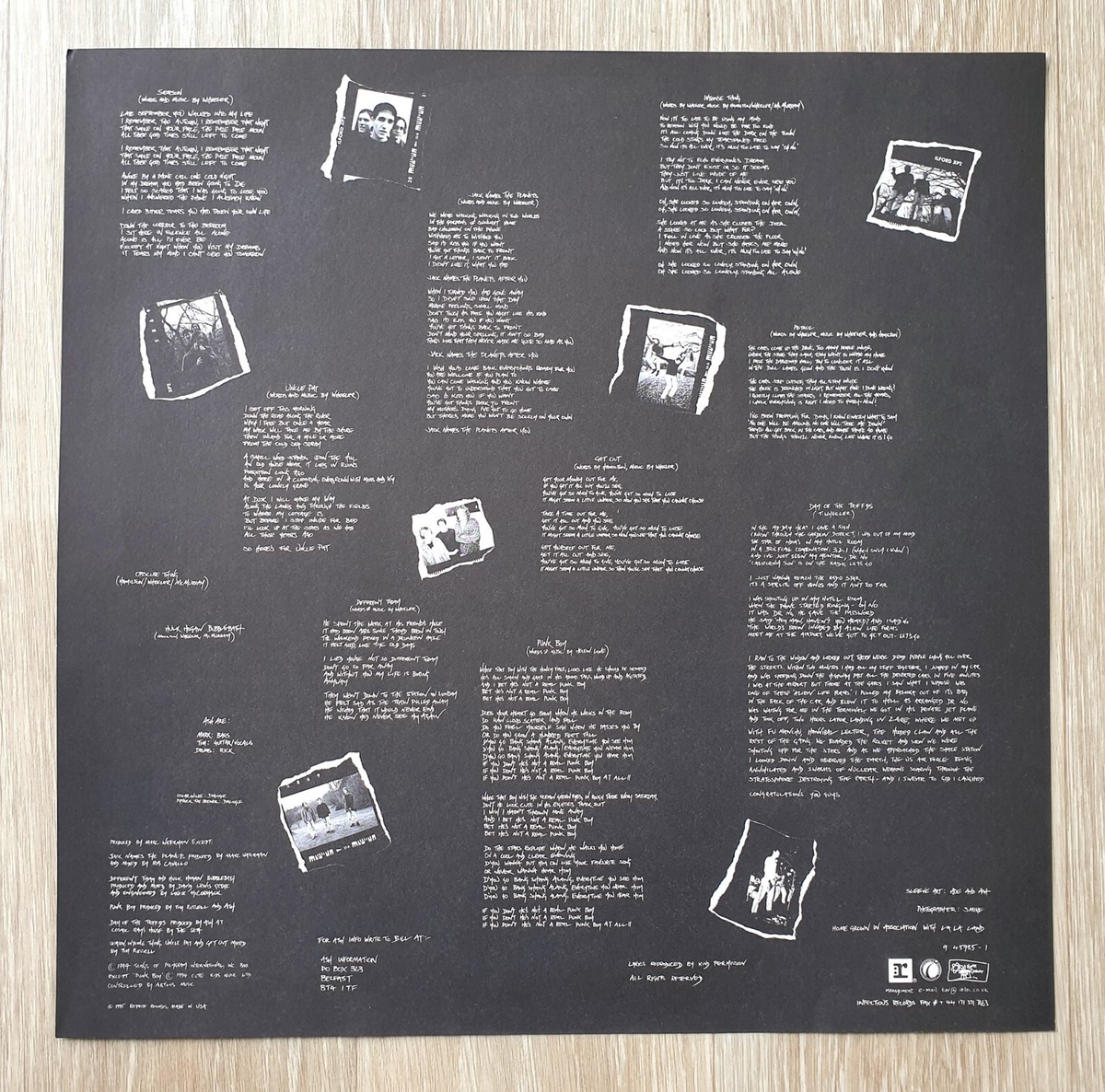 英LP Ash Trailer INFECT22LP INFECTIOUS /00260 ASH Trailer LP 1995 Orig US 1st Press w/ Inner Sleeve Shrink