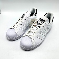 Adidas Originals Superstar J White Black Youth shoes GV7946 sz 4.5-7