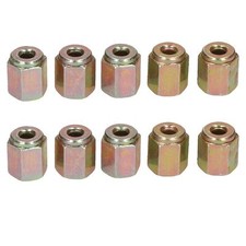 Stahl Innen Bremsleitung &Uuml;berwurfverschraubungen 10 mm x 1 mm f&uuml;r 3/16" Bremsleitung 10 St&uuml;ck
