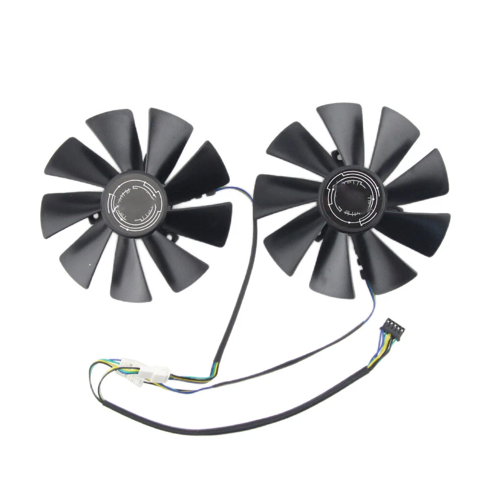 5Pin Cooling Fan For ASUS R9 280X-DC2T-3GD5-V2 Graphics Card T129025SU - Image 2 of 4