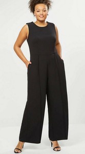 lane bryant white jumpsuit