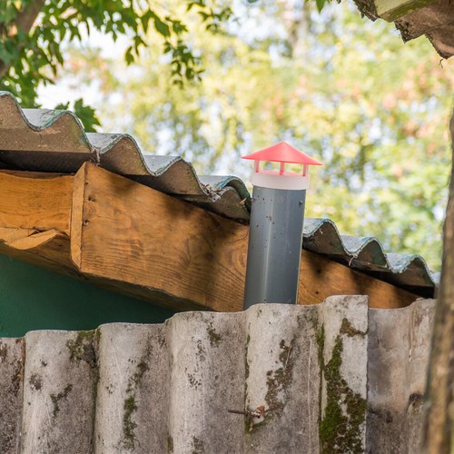 Stove Accessories Fireplace Regendes Atmungsaktives Hut Schornsteinabdeckung - Bild 11 von 12