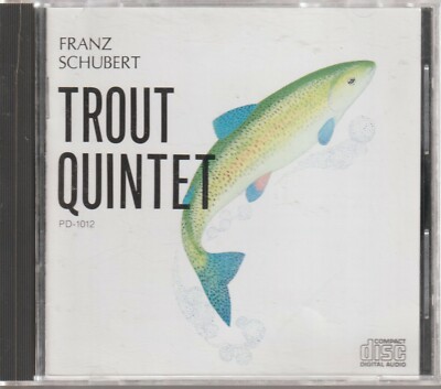 【中古】「非常に良い」［CD］Schubert: Trout Quintet Franz Schubert Trout Quintet CD CTA Co., Ltd. Japanese Import PD