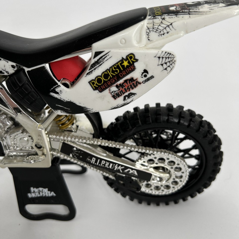 Metal Mulisha Rockstar Energy Drink Toy Motocross 1/6 Scale RIP Jeremy