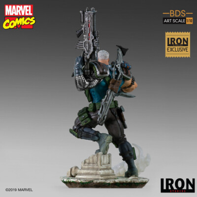 Iron Studios MARCAS17919-10 1/10 CABLE Display Statue Action