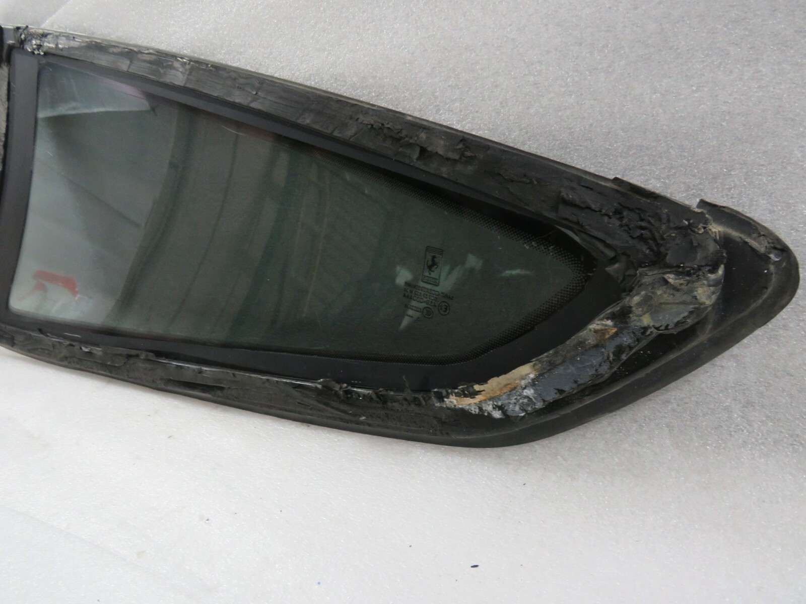 Ferrari FF, RH, Right, Rear Quarter Glass, Scratched, Used, P/N 84342400
