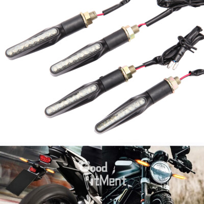 4X Motorrad Signal Licht Blinker Für Harley YFZ Yamaha Honda Kawasaki Suzuki
