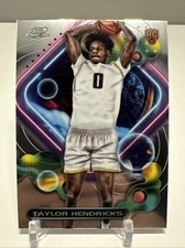 2023-24 Topps Cosmic Chrome Basketball #159 Taylor Hendricks (RC)