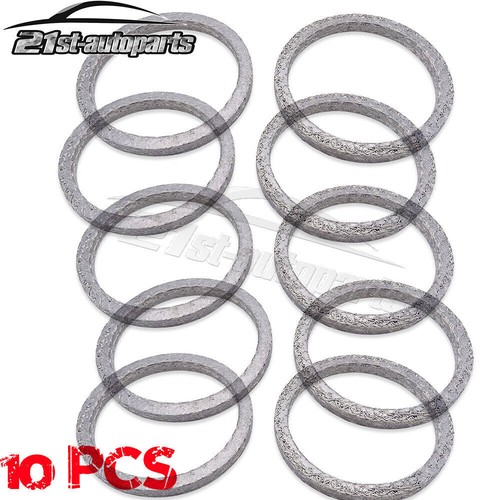 10 Pack Exhaust Tapered Crush Gaskets Seals for HarleyDavidson EVO