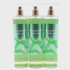 Bath  Body Works Cucumber Melon Fine Fragrance Mist 8 fl oz 3 pack - NEW