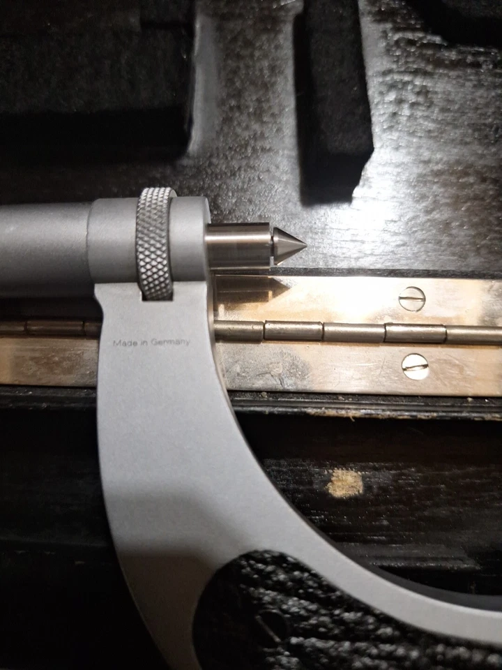 MAHR 2-3" THREAD PITCH MICROMETERS .0001" W/ RATCHET STOP - Image 3 of 4