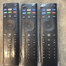 3 PACK  Universal Vizio Remote Control XRT140 fit for Vizio LCD LED Smart TV