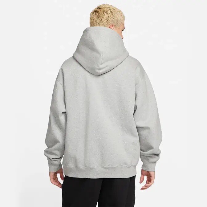 Brand New Nike x Stussy Hoodie Wash hoodie Grey In Size L | eBay UK