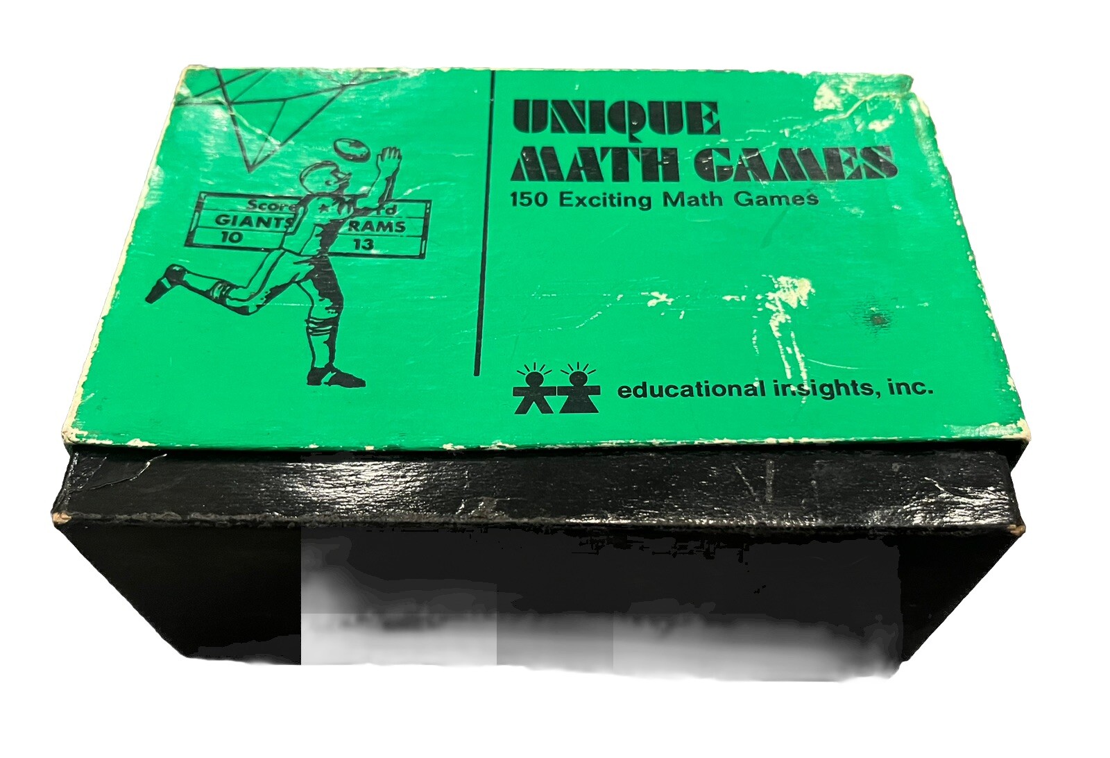 VTG 1971 Unique Math Games 150 Exciting Games Educational Insights - COMPLETE!!