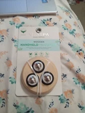 NWT VivaSpa Wooden Handheld Massager
