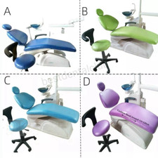 Dental Unit PU Chair Cover Sleeves Protector Waterproof Dentist Stool Sleeve