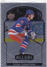 20/21 ALLURE..VITALI KRAVTSOV..ROOKIE..CARD # 92..RANGERS..FREE COMBINED SHIP