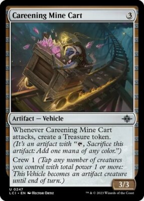 MTG Careening Mine Cart - Foil NM-Mint The Lost Caverns of Ixalan 