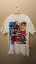Vintage NASCAR Racing Jeff Gordon T Shirt Mens L Made In USA Winston Cup 2000
