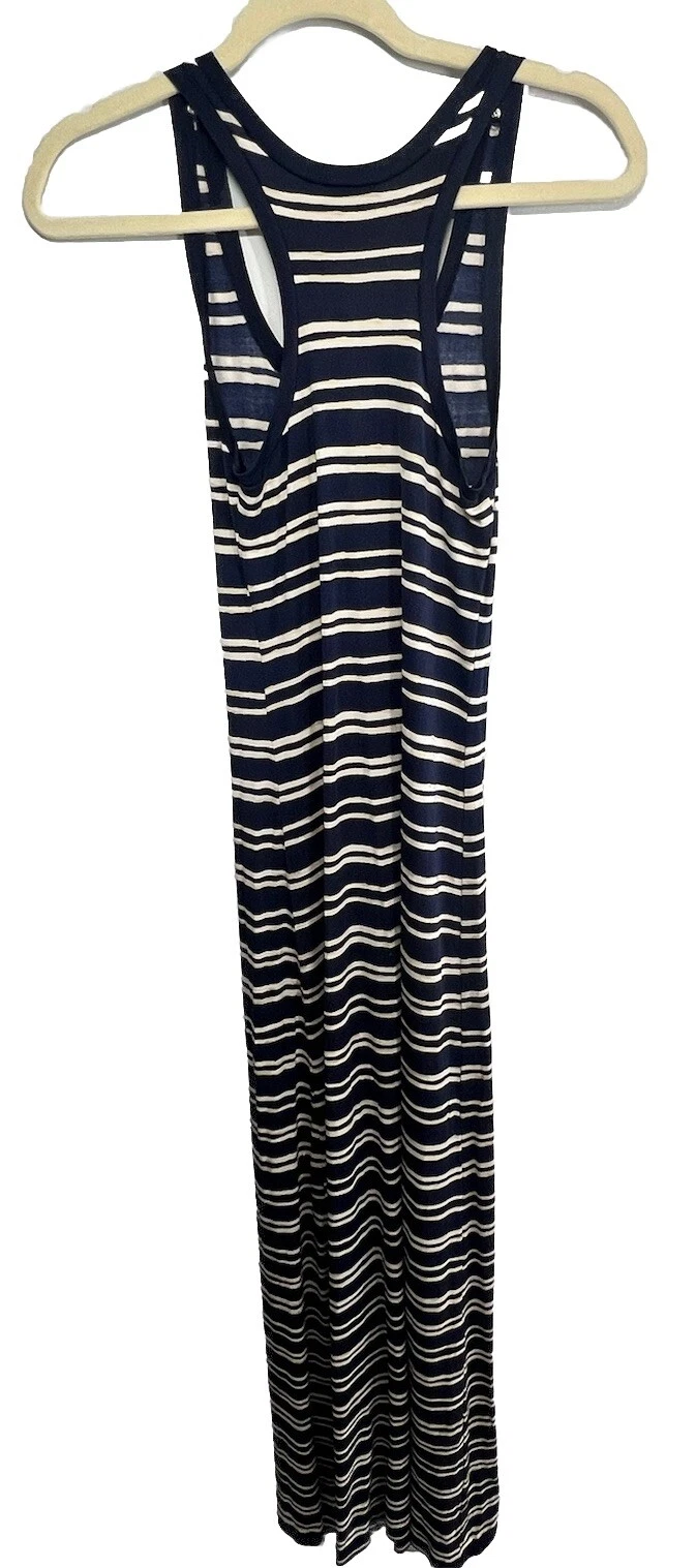 Maxi abito Tory Burch Jessica 100% seta racerback taglia XS