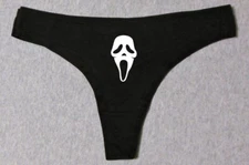 Scream Ghostface Costume Sexy Cosplay Party Glow In Dark Slut Halloween Thong
