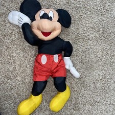 30 Nylon Mickey Mouse Plush Disney Large Stuffed Toy