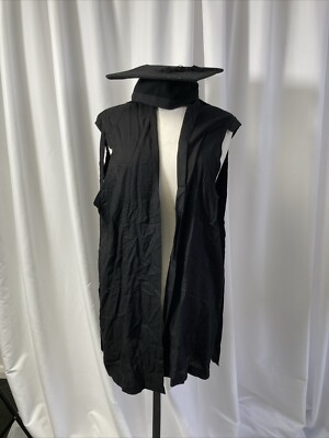 Vintage Graduation Gown with Mortar Board Castell & Son Oxford University |  eBay UK