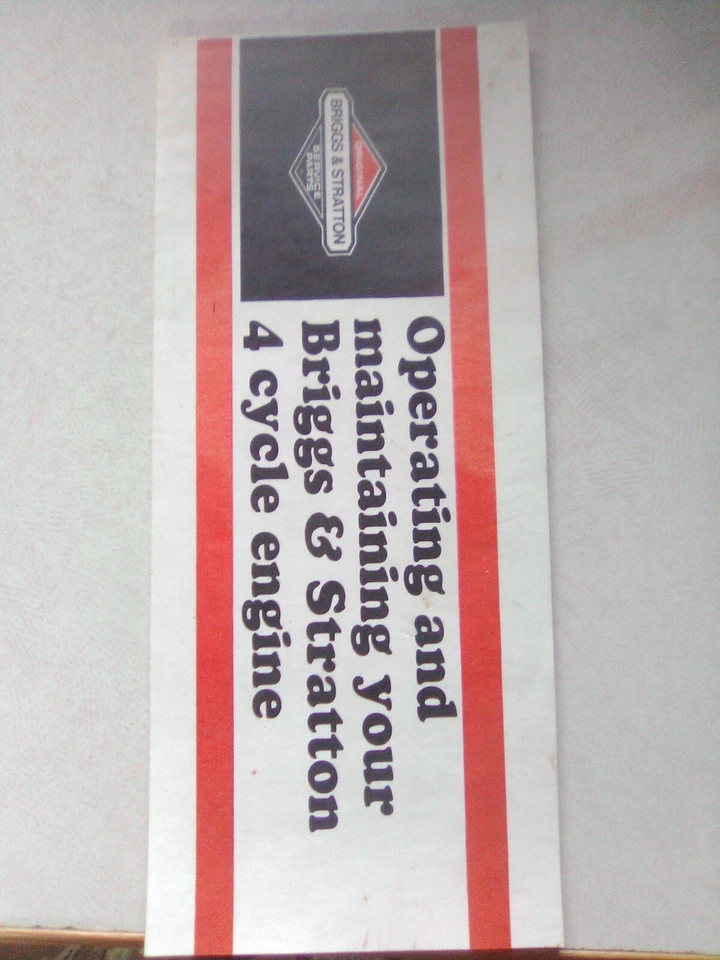 Operating And Maintaining Your Briggs & Stratton 4 Cycle Engine Manual - Image 4 of 4