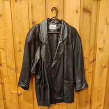 The Leather Warehouse Womens Jacket 100% Genuine Leather Size 10
