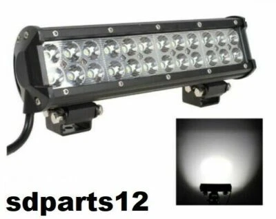 AUTONET 72W Feux Longue Portée 12/24V Rampe 24Led Spot Véhicule Tout-Terrain ATV