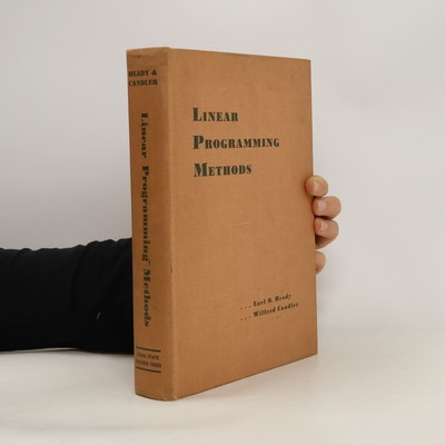 Linear Programming Methods  |  Earl O. Heady
