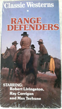 Range Defenders VHS Western Classic Robert Livingston Ray Corrigan & Max Terhune
