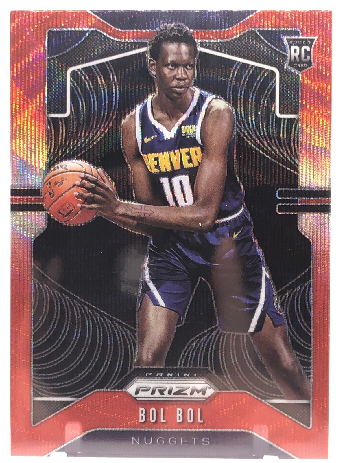 2019-20 Prizm BOL BOL Ruby Wave Prizm Rookie Denver Nuggets SP RC