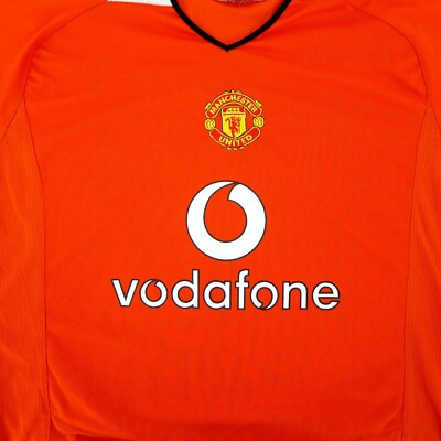 Manchester United Vodafone Football Soccer Jersey Adult Size: M | eBay