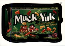 WACKY   TRADING  CARD   MUCK  YUK  #   57   FREE SHIPPING  