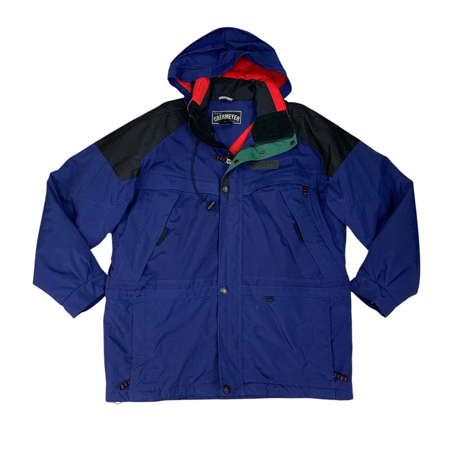 Obermeyer Jacket Mens Large Windsor Blue Nylon Ski Snow Full Zip Hooded Rainier
Opens in a new windo