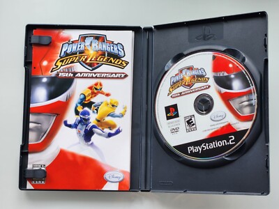 Power Rangers Super Legends: 15th Anniversary ( PS2 Playstation 2
