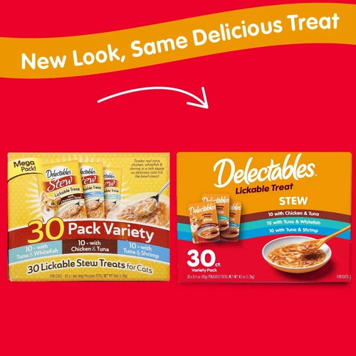 Hartz Delectables Stew Lickable Wet Cat Treats Variety Pack, 30 Count - Bild 2 von 3