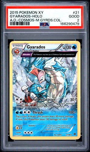 Gyarados graded PSA 2 for sale on eBay