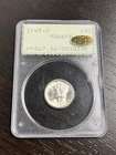 1943-D 10c Mercury Silver Dime PCGS MS66FB Gold CAC Label
