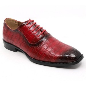 formal mens red dress shoes Oxfords main image 1